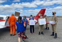 Avião do Corpo de Bombeiros realiza sua primeira missão na Paraíba
