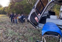 SAMU aeromédico resgata vítima de queda de moto em área rural de Ivatuba, PR
