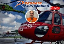 “Operações Aeromédicas realizadas pelo CBMERJ” será tema de live no dia 09 de setembro, às 20h00
