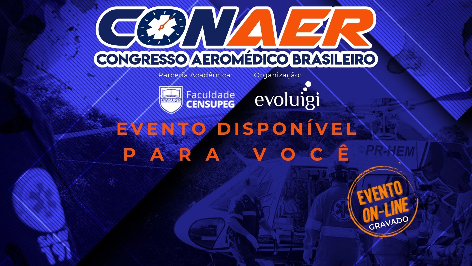 2º Congresso Aeromédico Brasileiro foi gravado e está disponível para ser assistido