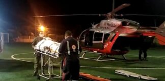 CIOPAER realiza transporte aeromédico noturno de duas vítimas de capotamento em Icó, CE