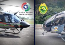 Unidades aéreas de segurança pública comemoram aniversário de criação