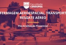 CENSUPEG lança turma de pós-graduação em enfermagem aeroespacial em São Paulo