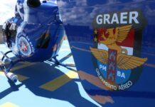 Grupamento Aéreo da Polícia Militar da Bahia completa 15 anos com 645 vidas salvas