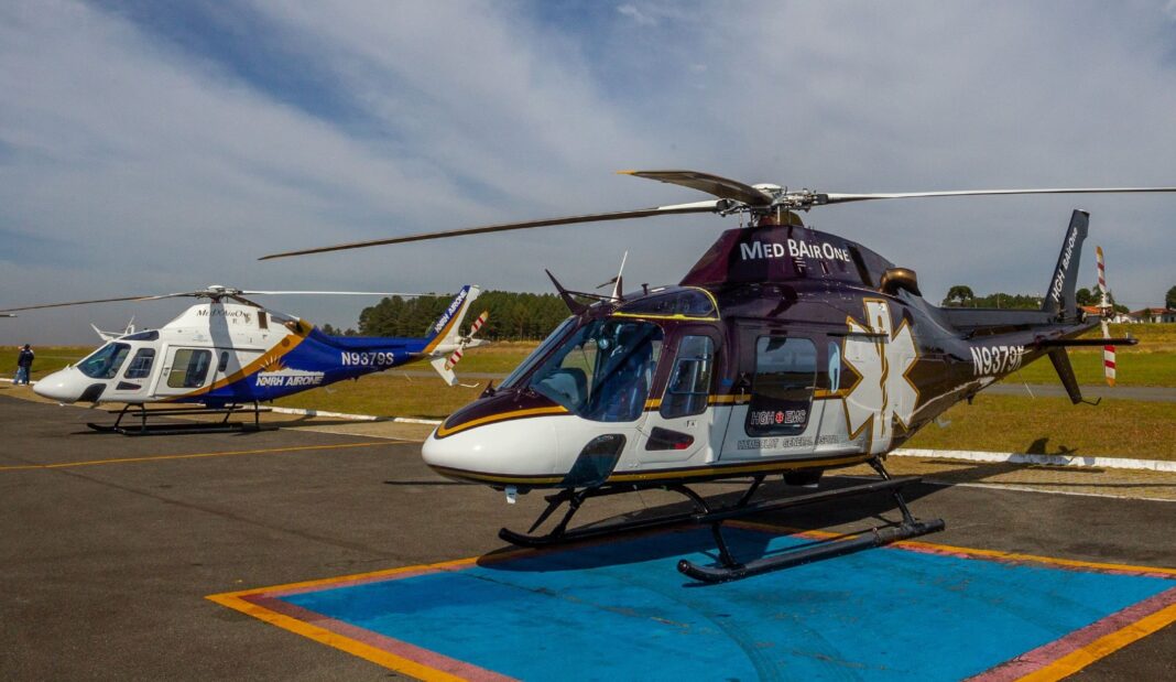 Frota de aeronaves da Helisul cresce 10% para atender a demanda do mercado. Foto: Sérgio Mendonça Jr.