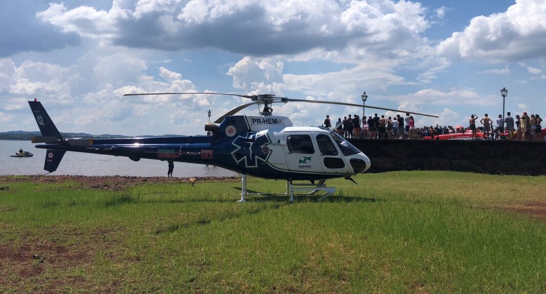 Aeromédico do Oeste do Paraná completa 8 anos de operações aéreas salvando vidas. Foto: Base Cascavel.