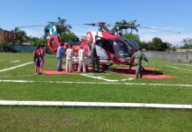 Equipe aeromédica do BPMOA administra trombolítico e obtém melhora do quadro clínico de paciente