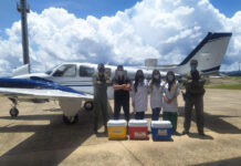 PM de Tocantins realiza o primeiro voo de transporte de órgãos com o avião GRAER 02