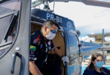 Helicóptero do CIOPAER reforça ações do SAMU e resgata vítimas no interior do Acre