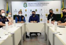 Segurança Pública e Saúde discutem fluxograma para acionamento do aeromédico da CIOPAER do Ceará