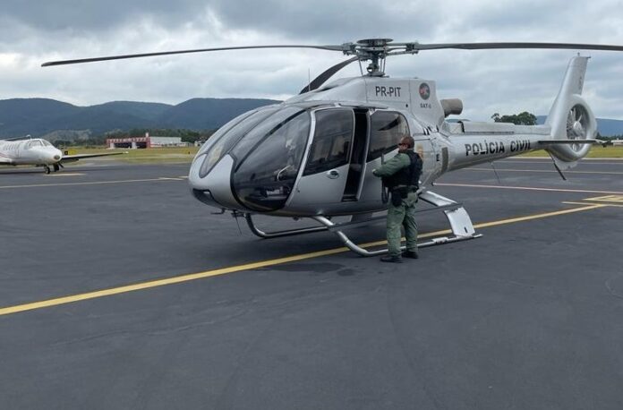 D00048525Helicóptero apreendido com André do Rap e avião recolhido pela Dise de Americana levaram coração e pulmões de Araçatuba até a cidade de São Paulo.