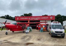 Aeronaves do CBMRO voaram mais de 1.200 horas em operações aeromédicas em 2020 e 2021