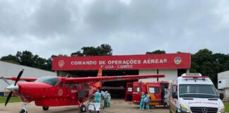Aeronaves do CBMRO voaram mais de 1.200 horas em operações aeromédicas em 2020 e 2021