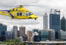 CHC Helicopter anuncia novo contrato de 12 anos com o Departamento de Bombeiros da Austrália Ocidental