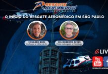 O início do Resgate Aeromédico em São Paulo