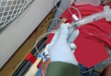 Equipe aeromédica do BPMOA atende paciente infartado e administra trombolítico