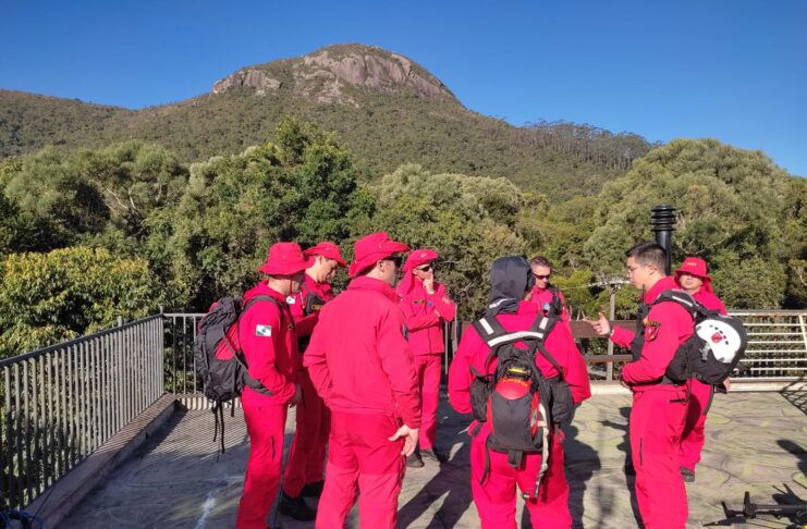 Treinamento integrado de busca e salvamento no Paraná comprova eficiência de novas tecnologias