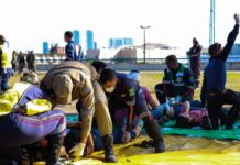 SAMU Metropolitano do Recife realiza simulado de incidente com múltiplas vítimas