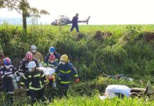 Maringá faz a primeira transfusão de sangue da história aeromédica do Paraná