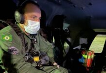 CIOPAER transporta vítima de choque elétrico de Juazeiro do Norte para Fortaleza, CE