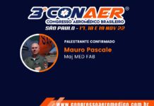 Impactos da vibração e do ruído de aeronaves nas tripulações e pacientes será tema de palestra no 3º CONAER