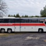 Ônibus de ambulância. Créditos das fotos: Assessoria de Imprensa da OTAN