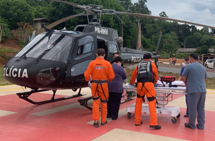 Serviço Aeropolicial de Fronteira da Polícia Civil de Santa Catarina realizou 630 missões em 2022