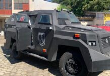 Polícia Militar da Rio de Janeiro recebe duas ambulâncias blindadas para resgate de policiais feridos