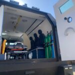 Polícia Militar da Rio de Janeiro recebe duas ambulâncias blindadas para resgate de policiais feridos. Foto: Divulgação Mídias Sociais.