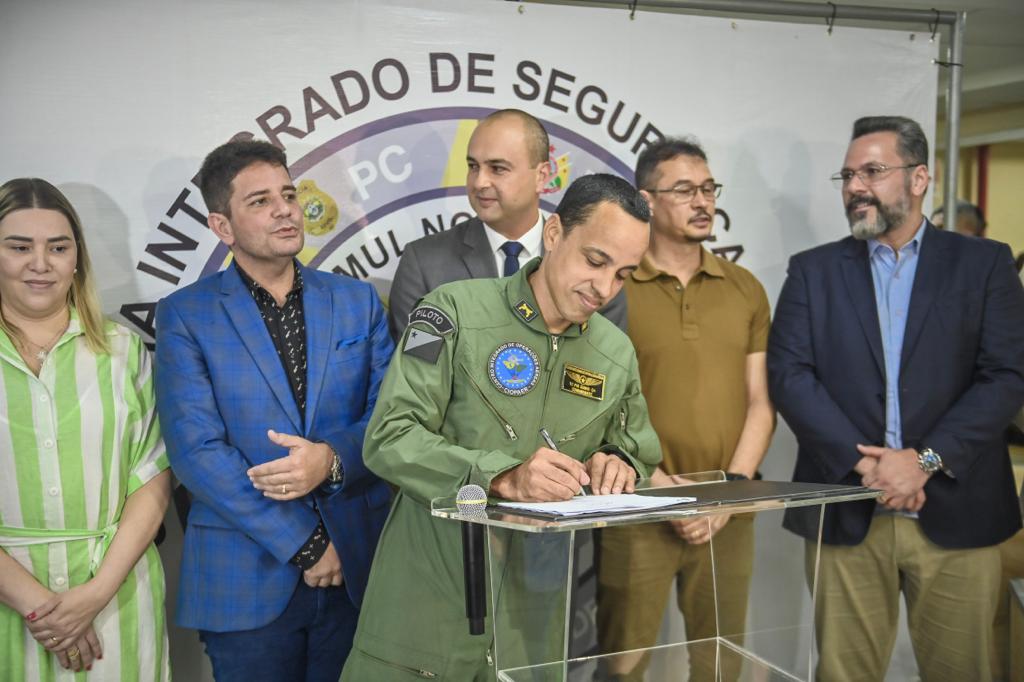 Governo do Acre assinou contrato para a compra de mais um helicóptero Airbus H125