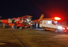 Corpo de Bombeiros de Rondônia e SAMU transportam paciente de Porto Velho para Arapongas, PR