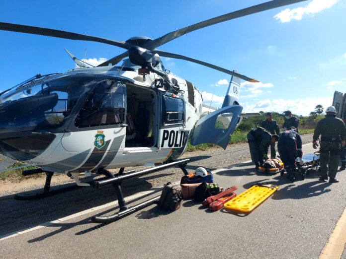 Coordenadoria Integrada de Operações Aéreas realizou 154 operações aeromédicas no Ceará em 2022