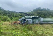 Esquadrão Harpia da FAB realiza evacuação aeromédica de indígena gestante em terra Yanomami, RR