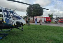 CIOPAER resgata vítima de acidente de trabalho em fazenda de Nova Ubiratã, MT
