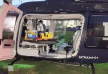 PRF e SAMU transportam órgão de Caruaru para Recife, PE