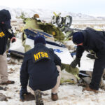 Acidente com ambulância aérea deixa cinco mortos em Nevada, EUA. Foto: NTSB.