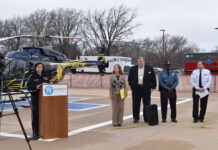 LifeSave é a primeira ambulância aérea a transportar sangue em todos os voos no Kansas, EUA