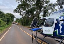 Aeromédico do SAMU atinge a marca de 4.000 atendimentos em Maringá