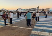 Maior feira de aviação de negócios do Centro-Oeste reúne empresas no aeroporto de Goiânia