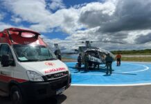 CIOPAER e SAMU realizaram 153 missões aeromédicas em 2024 no Ceará