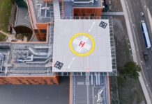 Primeiro hospital especializado em cardiologia da Austrália inaugura heliponto de última geração