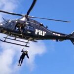 Operações aéreas: PRF se prepara para atuação em combate a incêndio, transporte de carga e resgate no mar