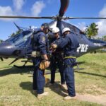 Operações aéreas: PRF se prepara para atuação em combate a incêndio, transporte de carga e resgate no mar.