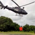 Operações aéreas: PRF se prepara para atuação em combate a incêndio, transporte de carga e resgate no mar.