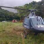 Jovem é resgatada de helicóptero após se envolver em colisão com ônibus no Cabo de Santo Agostinho