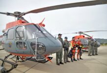 Marinha do Chile adiciona quinta e última aeronave H125 para missões de busca e salvamento