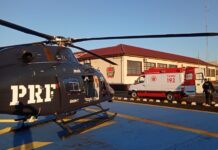Em uma semana, helicóptero da PRF realizou 18 atendimentos aeromédicos no Paraná