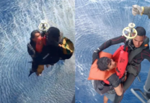 Marinha do Brasil resgata sete pescadores que estavam à deriva no litoral do Maranhão