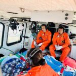 Corpo de Bombeiros do Rio de Janeiro realiza o primeiro transporte aeromédico com o novo AW169. Foto: CBMERJ.