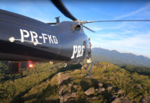 Utilizando a técnica “McGuire”, PRF e SAMU resgatam montanhista em Quatro Barras, PR
